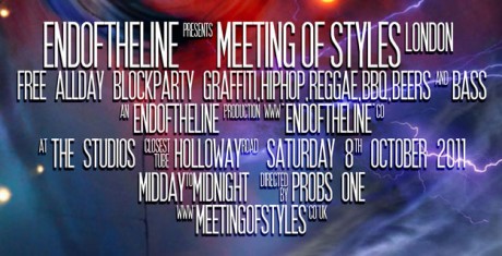 Meeting of Styles rescheduled for 8th October