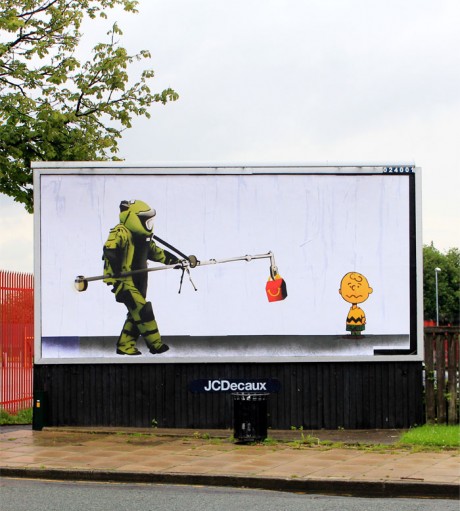 Bill Posters McBomb 2 WEB 460x511 Brandalism   24 International artists create the UKs largest subvertising campaign