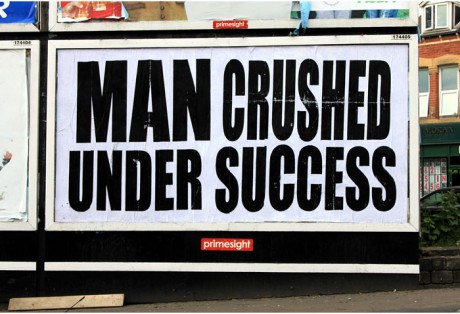 Insect Man Crushed 1 WEB 460x314 Brandalism   24 International artists create the UKs largest subvertising campaign