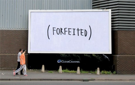 Know Hope Forfeit 2 web 460x291 Brandalism   24 International artists create the UKs largest subvertising campaign