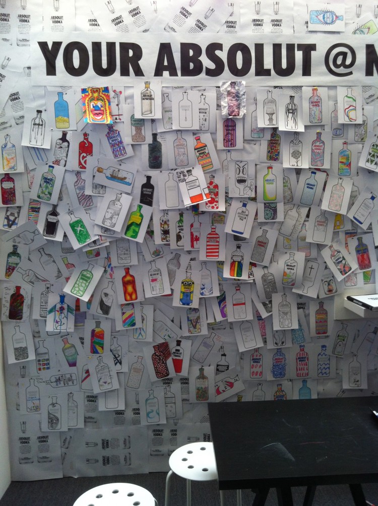 Absolut supporting up and coming designers at this year’s New Designers exhibition