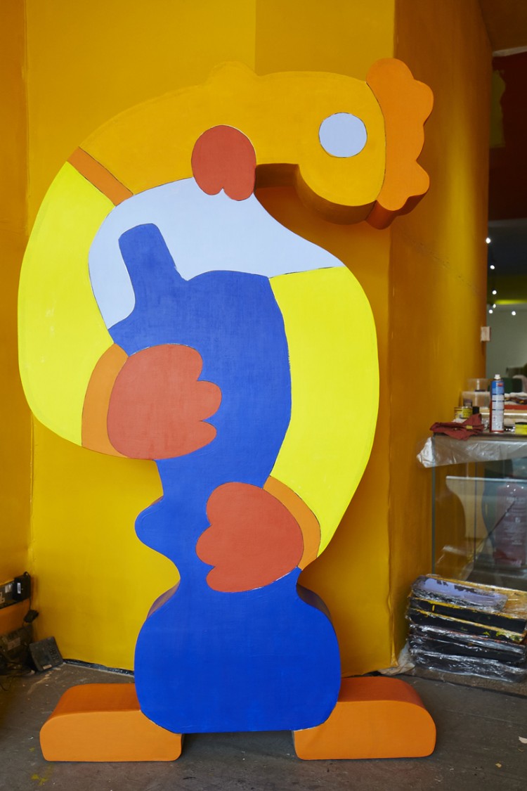 Thierry Noir's "Jazz" at Howard Griffin Gallery