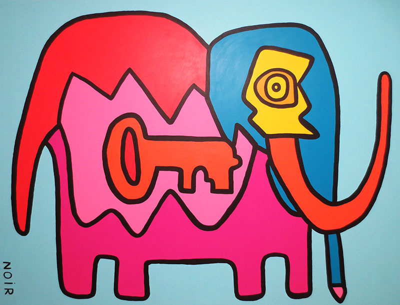 Thierry Noir: A Retrospective at The Howard Griffin Gallery