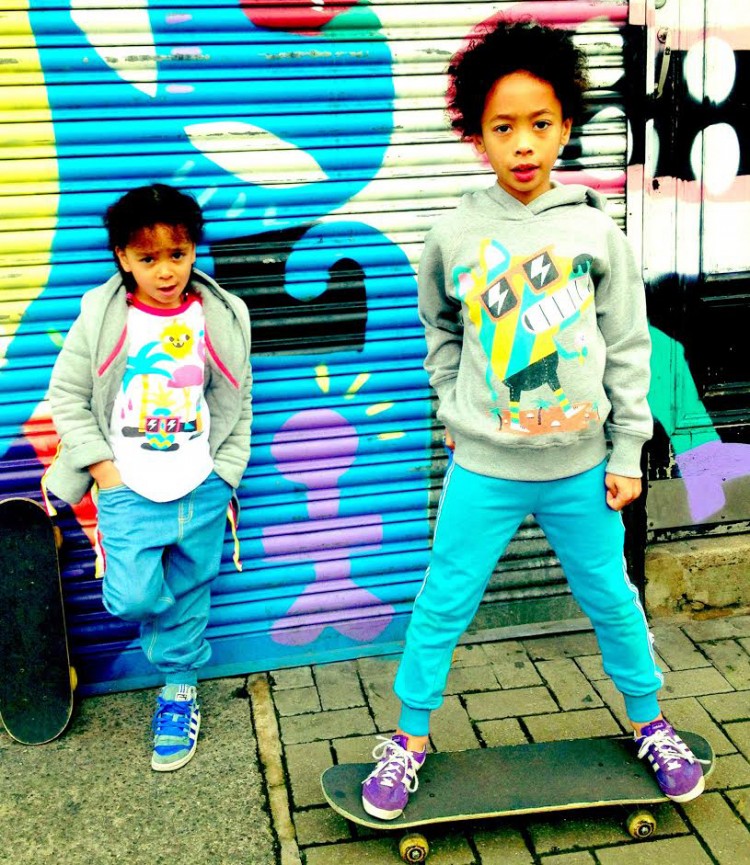 Kids fashion label collaborates with Malarky